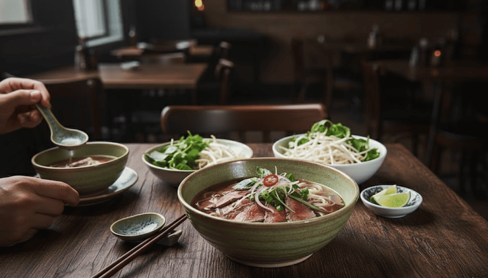 Served any time of day, it is especially popular early in the morning and late at night